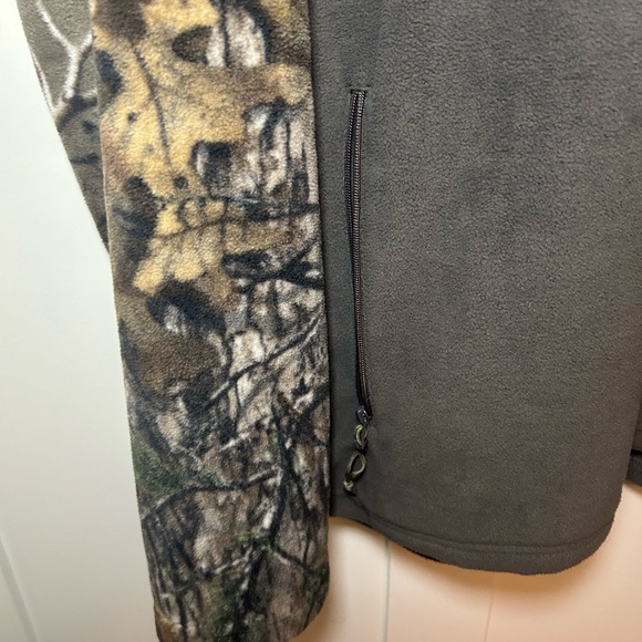 Real tree fleece camo longsleeve jacket - Picture 5 of 5